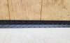 diamond plate aluminum baseboard trim black