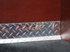 diamond plate aluminum baseboard trim 4 inch