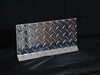 diamond plate aluminum baseboard trim 6 inch